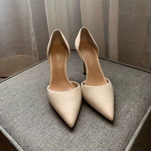 Aldo beige pumps